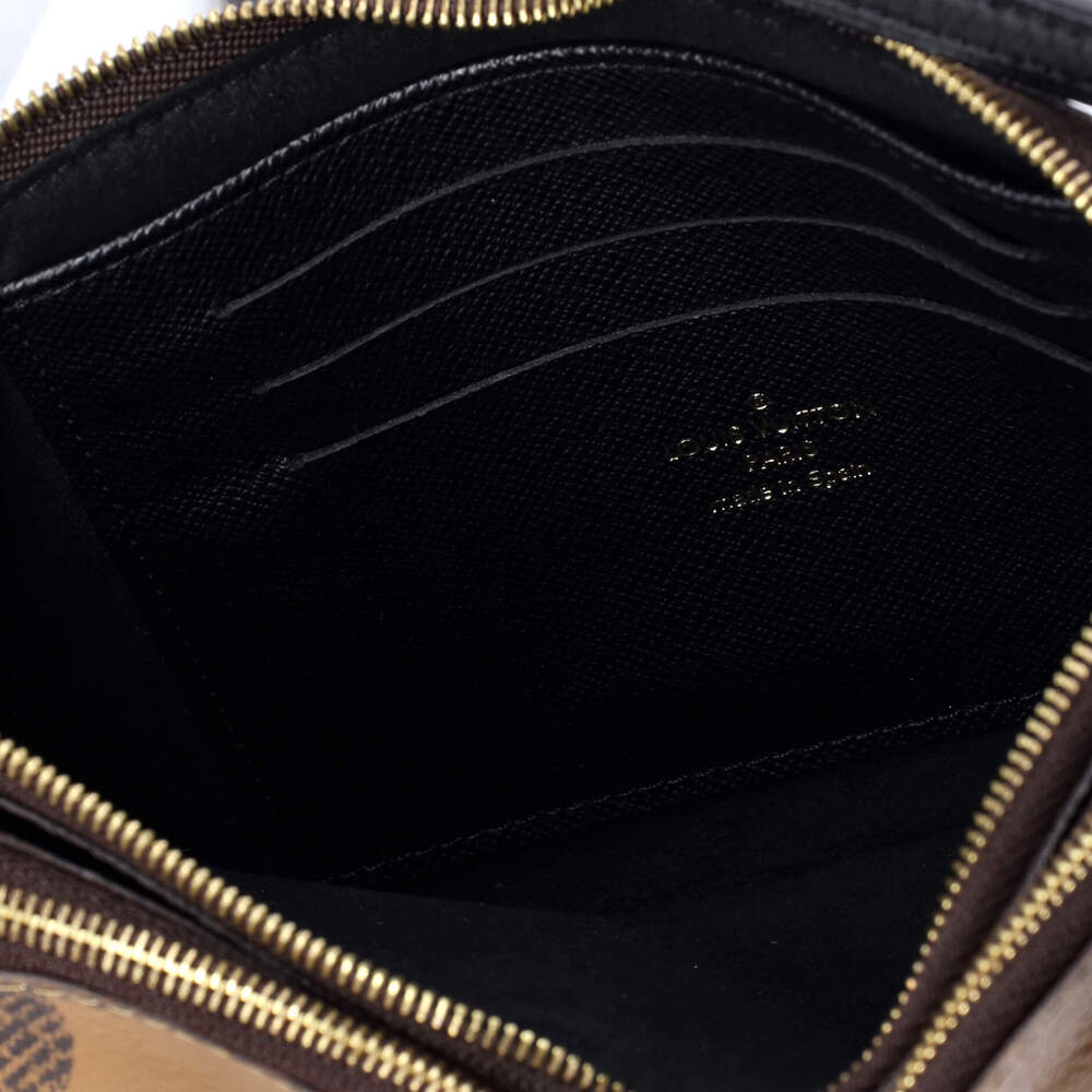 Louis Vuitton Double Zip Pochette Reverse Monogram Giant - Picture 5 of 6